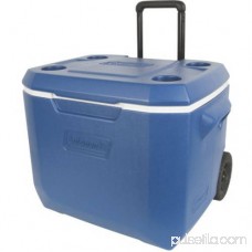 Coleman 50-Quart Xtreme 5-Day Heavy-Duty Cooler with Wheels, Black 550253640